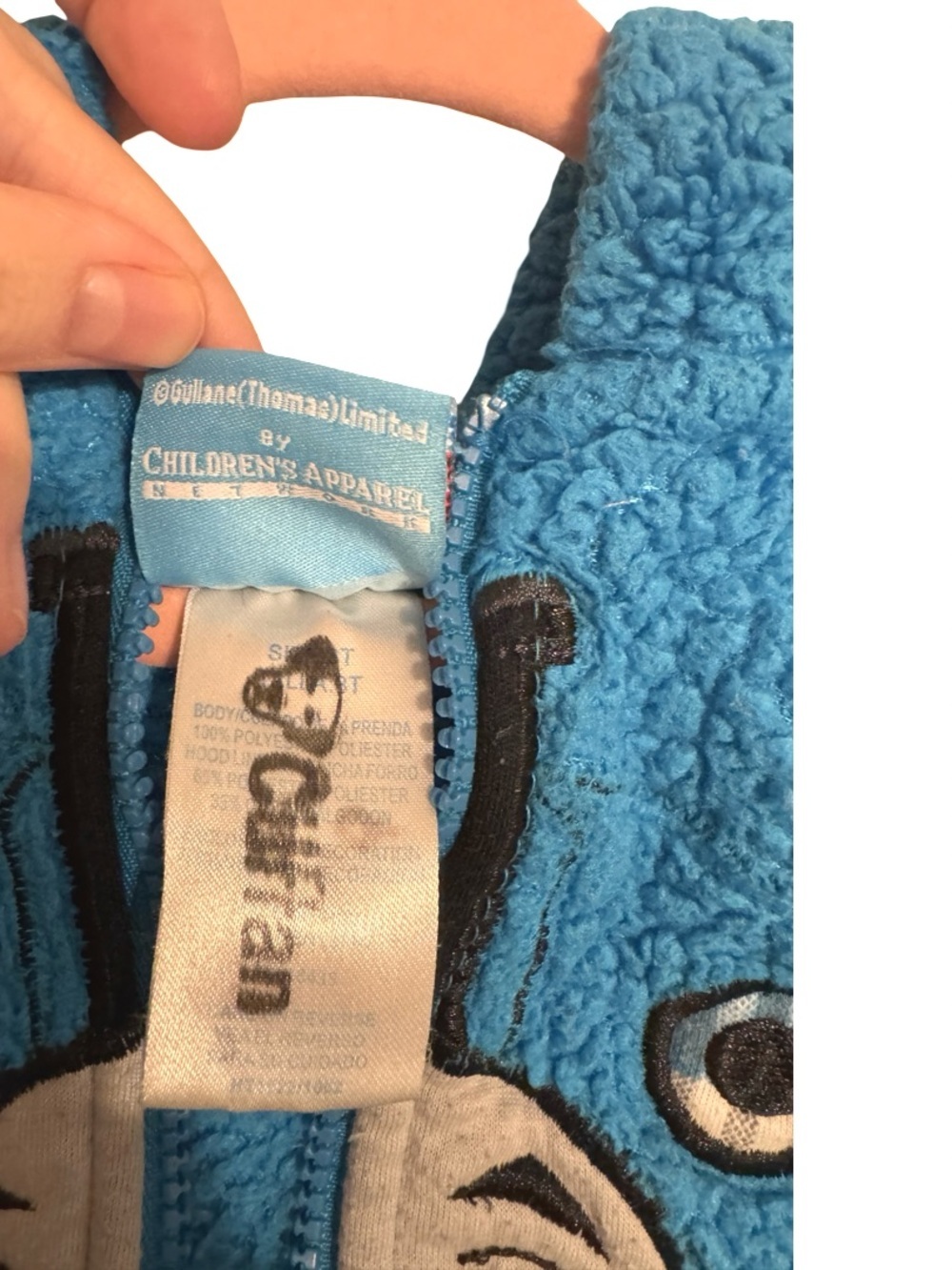 Thomas & Friends Hooded Full Zip Sherpa Jacket Toddler Size 3T Y2K - Picture 6 of 9